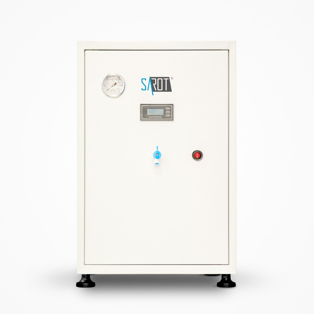 SAROT +DEIONIZER LABORATUVAR TİPİ DEİYONİZE (SAF SU) CİHAZI