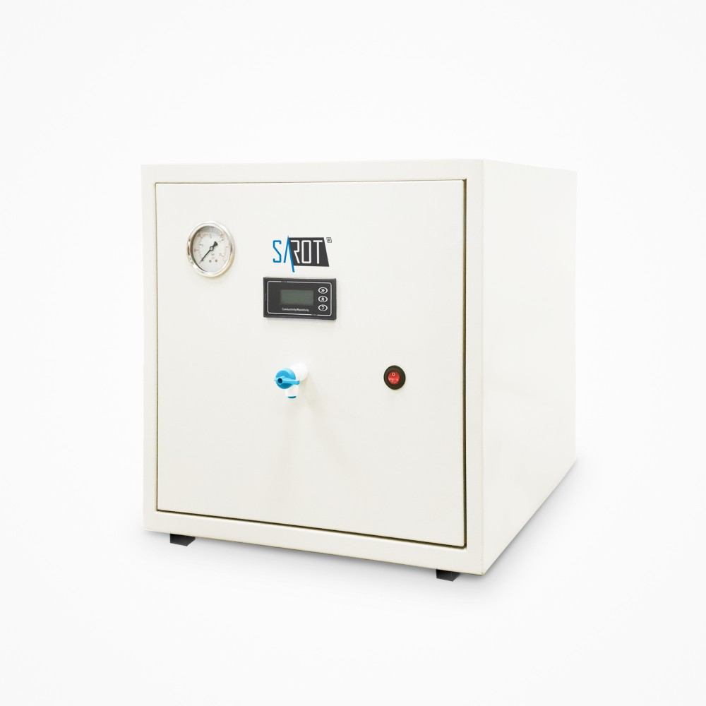 SAROT +DEIONIZER LABORATUVAR TİPİ DEİYONİZE (SAF SU) CİHAZI