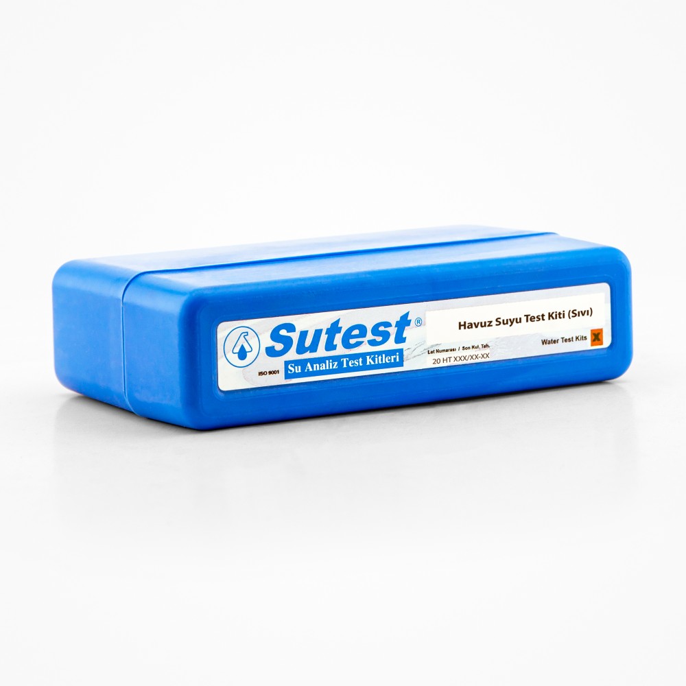 SUTEST HAVUZ SUYU TEST KİTİ-Titrimetrik pH Klor Ölçüm Kiti